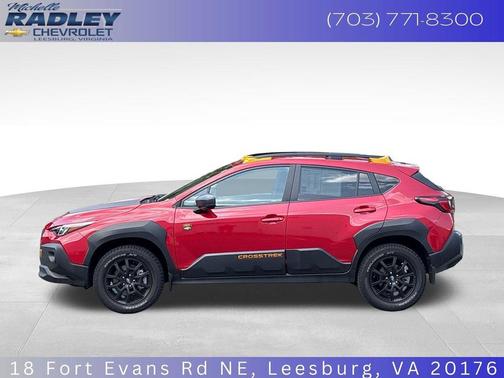 Red 2025 Subaru Crosstrek Wilderness