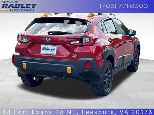 Red 2025 Subaru Crosstrek Wilderness
