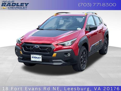 Red 2025 Subaru Crosstrek Wilderness