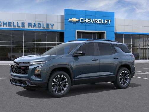Lakeshore Blue Metallic 2026 Chevrolet Equinox RS