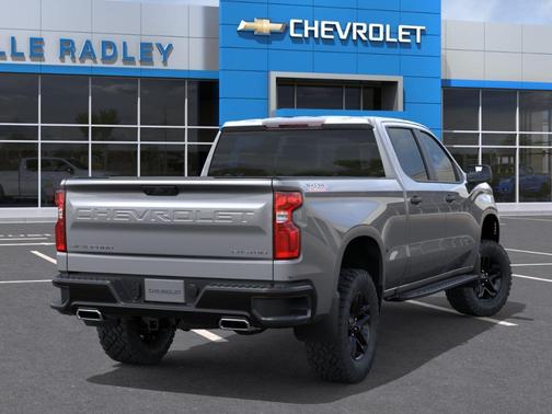 Sterling Gray Metallic 2026 Chevrolet Silverado 1500 Custom Trail Boss