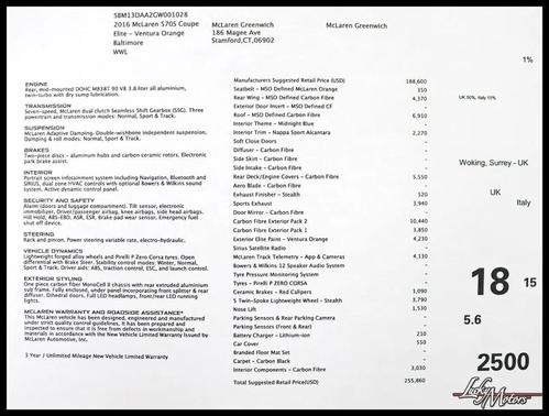 2016 McLaren 570S Base