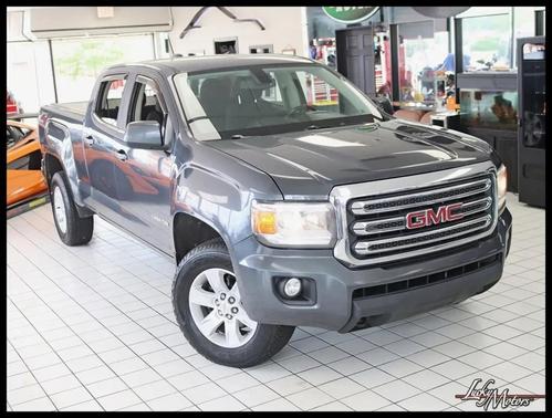Cyber Gray Metallic 2016 GMC Canyon SLE