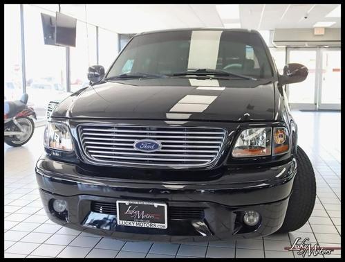 Black 2003 Ford F-150 Harley-Davidson Crew Cab