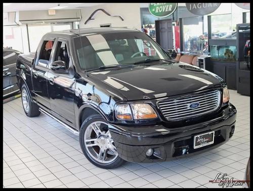 Black 2003 Ford F-150 Harley-Davidson Crew Cab