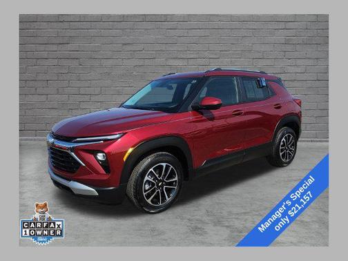 Crimson Metallic 2024 Chevrolet Trailblazer LT