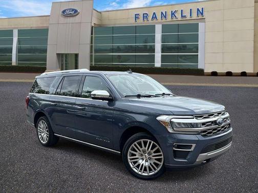 Infinite Blue Metallic Tinted Clearcoat 2023 Ford Expedition Max Platinum