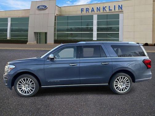 Infinite Blue Metallic Tinted Clearcoat 2023 Ford Expedition Max Platinum