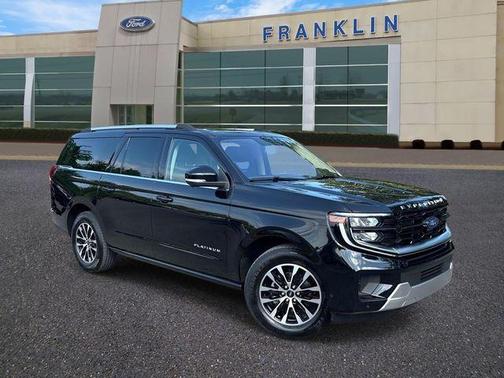 Black Metallic 2025 Ford Expedition Max Platinum