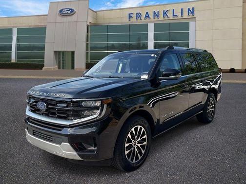 Black Metallic 2025 Ford Expedition Max Platinum