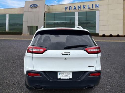 Bright White Clearcoat 2017 Jeep Cherokee Latitude