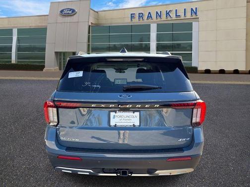 Vapor Blue Metallic 2026 Ford Explorer Active