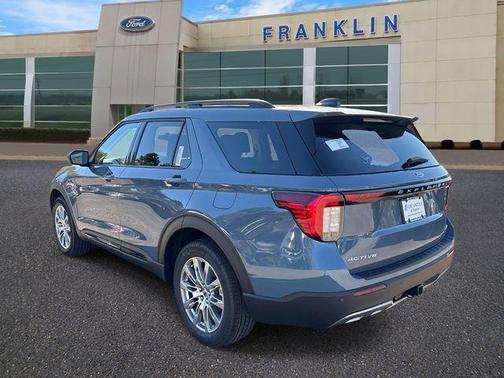 Vapor Blue Metallic 2026 Ford Explorer Active