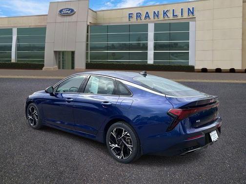 Blue 2025 Kia K5 GT-Line