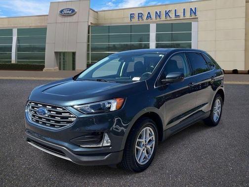 Stone Blue Metallic 2022 Ford Edge SEL
