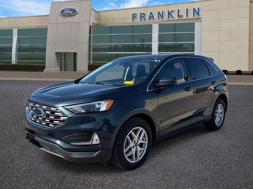 Stone Blue Metallic 2022 Ford Edge SEL