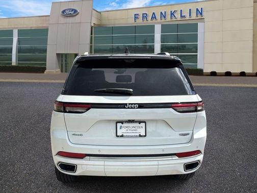 Bright White Clearcoat 2024 Jeep Grand Cherokee Summit