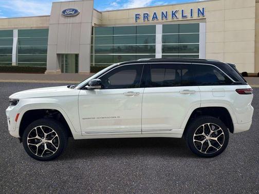 Bright White Clearcoat 2024 Jeep Grand Cherokee Summit