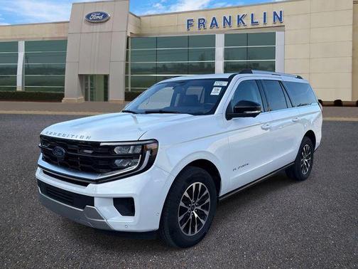 Oxford White 2025 Ford Expedition Max Platinum