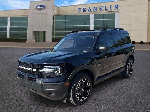 Shadow Black 2025 Ford Bronco Sport Outer Banks