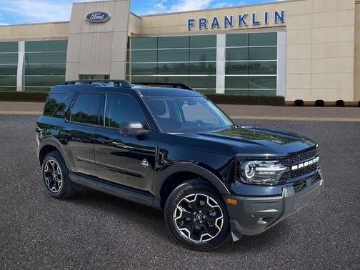 Shadow Black 2025 Ford Bronco Sport Outer Banks