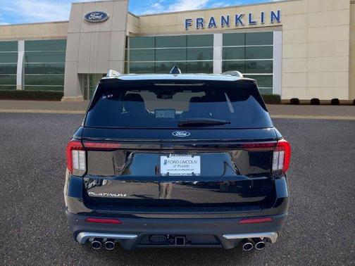 Agate Black Metallic 2027 Ford Explorer Platinum