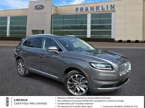 2022 Lincoln Nautilus Reserve