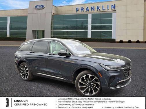 Blue 2024 Lincoln Nautilus Black Label