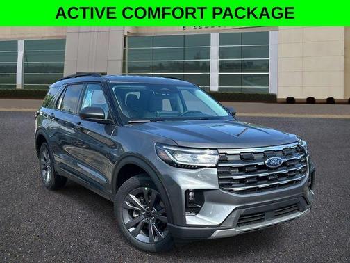 Carbonized Gray Metallic 2026 Ford Explorer Active