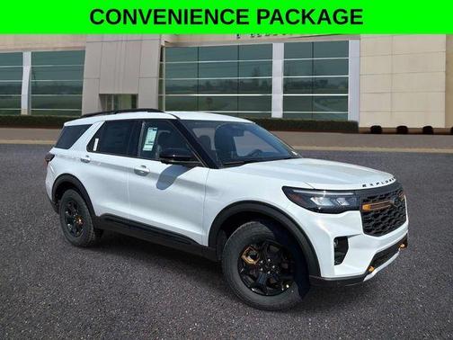 Space White Metallic 2026 Ford Explorer Tremor
