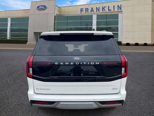 White Metallic 2025 Ford Expedition Max Platinum