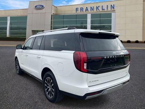 White Metallic 2025 Ford Expedition Max Platinum