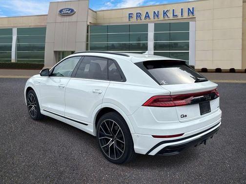 Carrara White 2023 Audi Q8 55 Prestige
