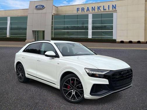 Carrara White 2023 Audi Q8 55 Prestige