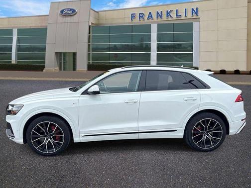 Carrara White 2023 Audi Q8 55 Prestige