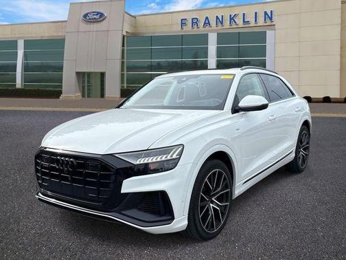 Carrara White 2023 Audi Q8 55 Prestige