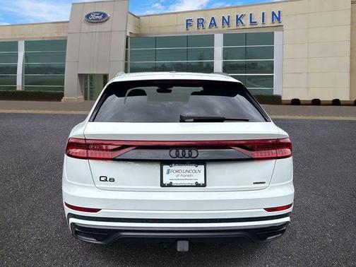 Carrara White 2023 Audi Q8 55 Prestige