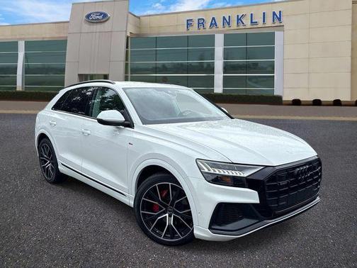 Carrara White 2023 Audi Q8 55 Prestige