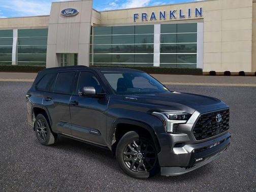 Magnetic Gray Metallic 2023 Toyota Sequoia Platinum