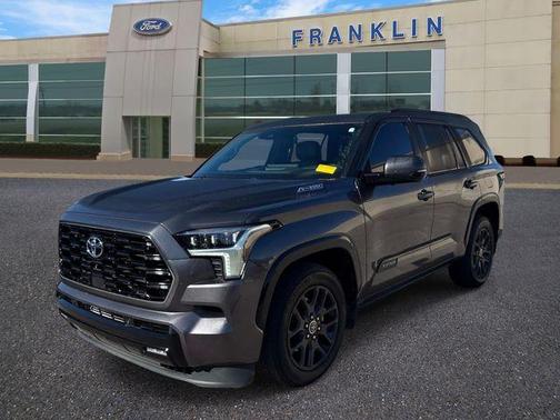 Magnetic Gray Metallic 2023 Toyota Sequoia Platinum