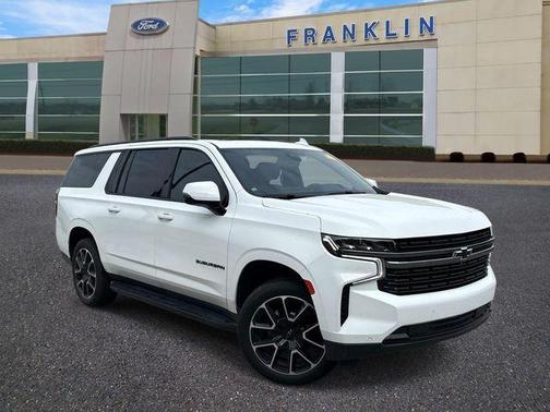 Summit White 2021 Chevrolet Suburban RST