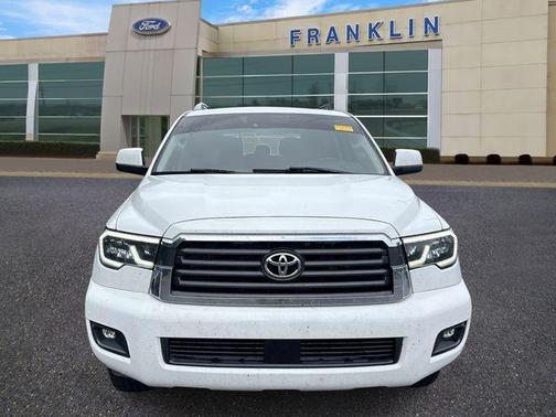 Super White 2019 Toyota Sequoia SR5