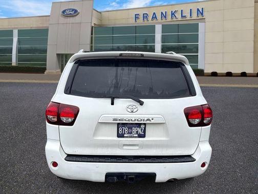 Super White 2019 Toyota Sequoia SR5