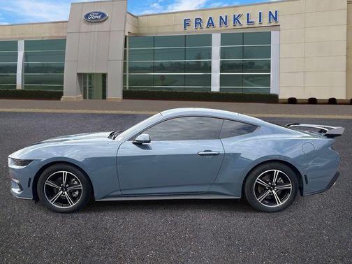 Vapor Blue 2025 Ford Mustang EcoBoost