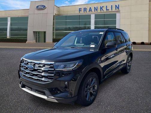 Agate Black Metallic 2026 Ford Explorer Active