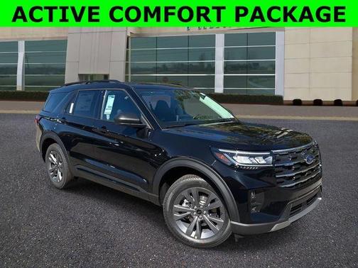 Agate Black Metallic 2026 Ford Explorer Active