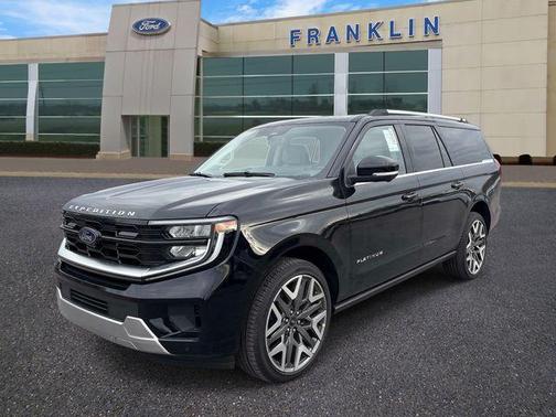 Agate Black Metallic 2026 Ford Expedition Max Platinum