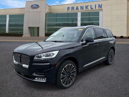 Infinite Black Metallic 2023 Lincoln Aviator Black Label AWD