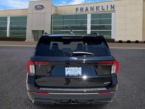 Agate Black Metallic 2026 Ford Explorer ST-Line