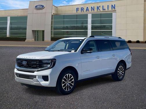 Oxford White 2025 Ford Expedition Max Platinum
